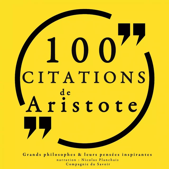 100 citations d'Aristote - – Aristote - Saga Egmont French