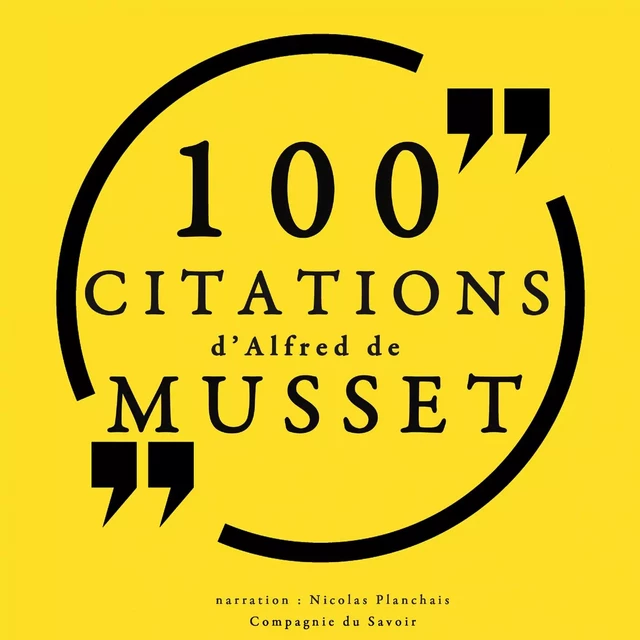 100 citations d'Alfred de Musset - Alfred de Musset - Saga Egmont French