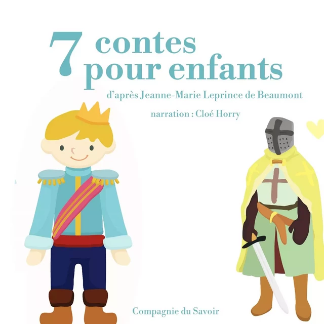 7 contes pour enfants de Jeanne-Marie LePrince de Beaumont - Charles Perrault - Saga Egmont French