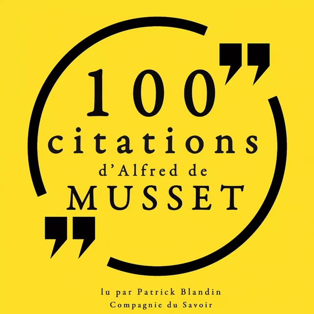 100 citations d'Alfred de Musset - Alfred de Musset - Saga Egmont French