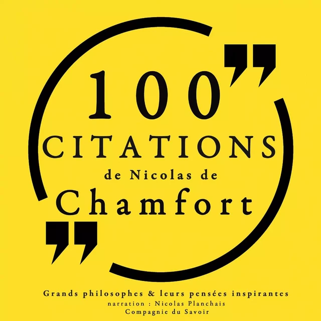 100 citations de Nicolas de Chamfort - Nicolas de Chamfort - Saga Egmont French