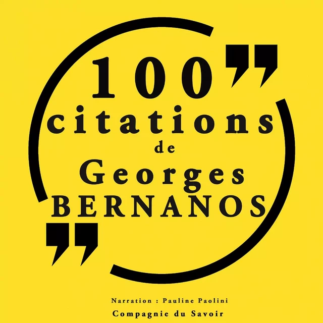 100 citations Georges Bernanos - Georges Bernanos - Saga Egmont French