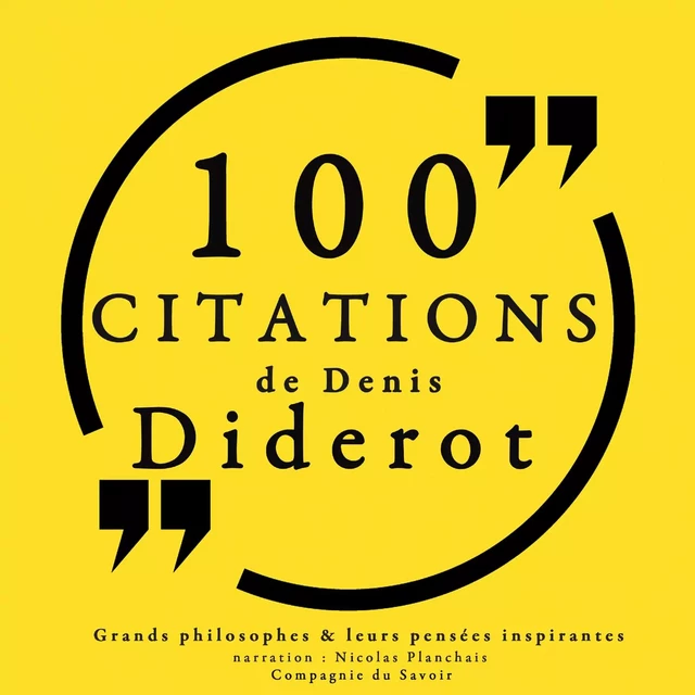 100 citations de Diderot - Denis Diderot - Saga Egmont French