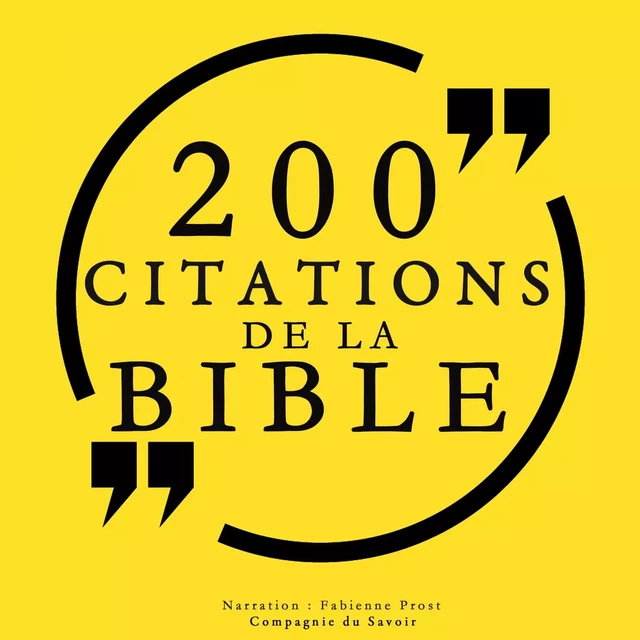 200 citations de la Bible - La Bible - Saga Egmont French