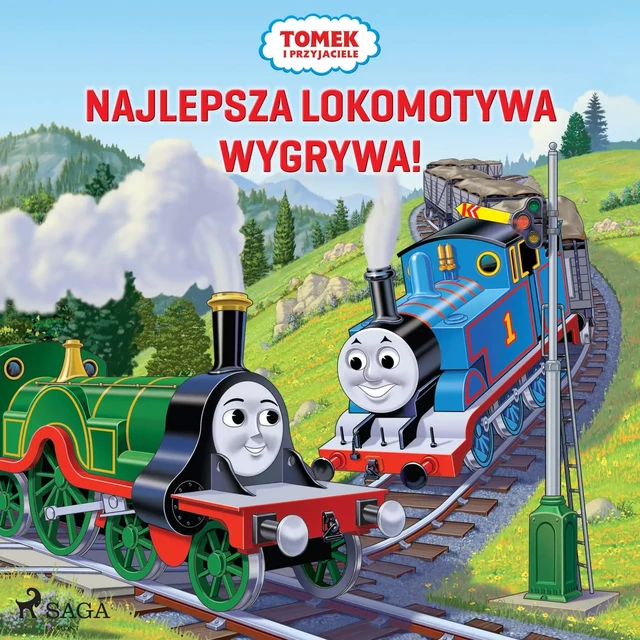 Tomek i przyjaciele - Najlepsza lokomotywa wygrywa! -  Mattel - Saga Egmont International