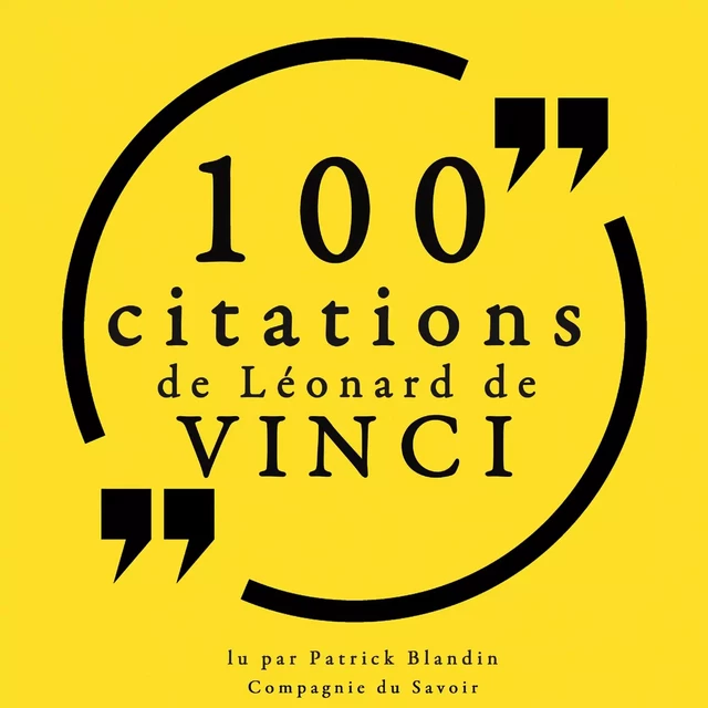 100 citations de Léonard de Vinci - Léonard de Vinci - Saga Egmont French