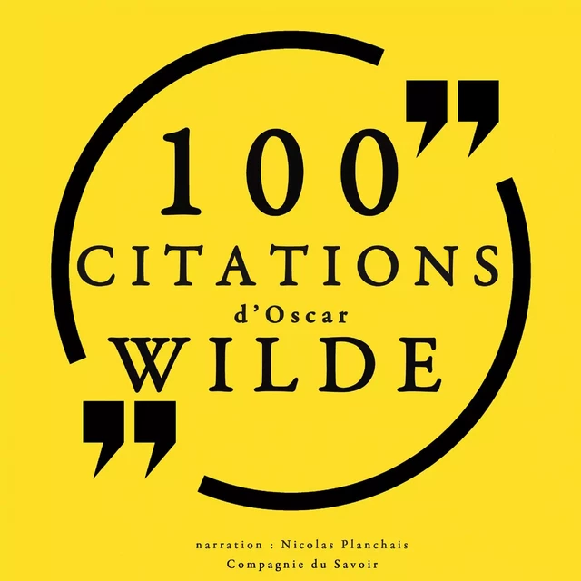 100 citations d'Oscar Wilde - Oscar Wilde - Saga Egmont French