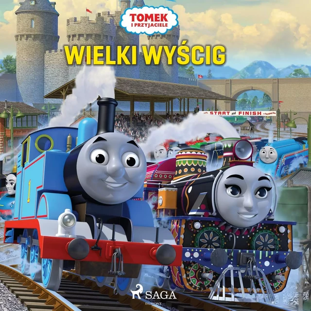 Tomek i przyjaciele - Wielki wyścig -  Mattel - Saga Egmont International