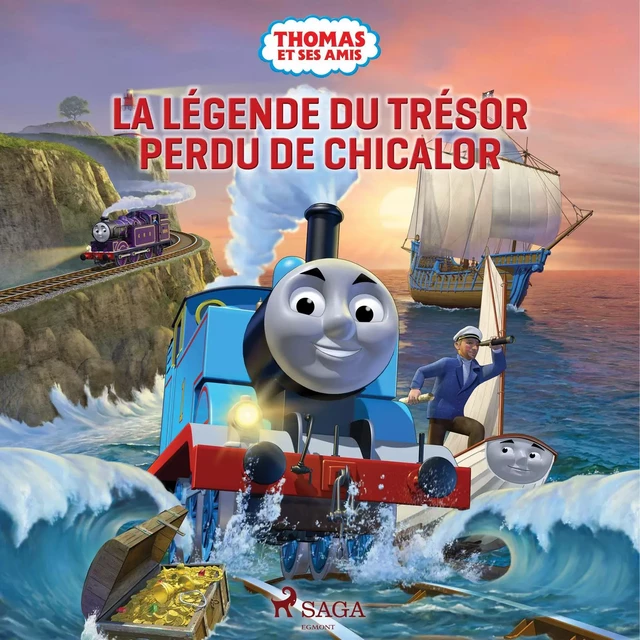 Thomas et ses amis - La Légende du trésor perdu de Chicalor -  Mattel - Saga Egmont French