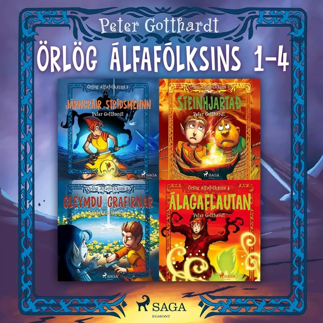 Örlög álfafólksins 1-4 - Peter Gotthardt - Saga Egmont International