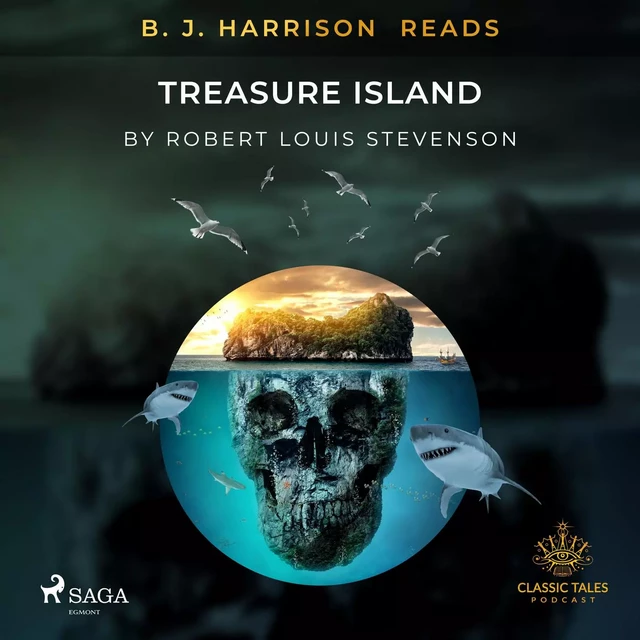 B. J. Harrison Reads Treasure Island - Robert Louis Stevenson - Saga Egmont International