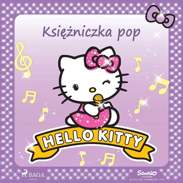 Hello Kitty - Księżniczka pop -  Sanrio - Saga Egmont International