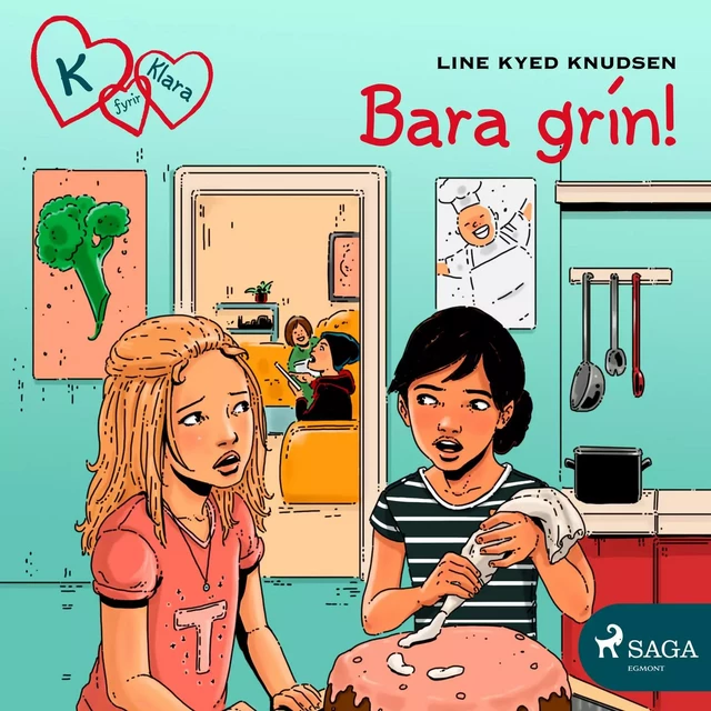 K fyrir Klara 17 - Bara grín! - Line Kyed Knudsen - Saga Egmont International