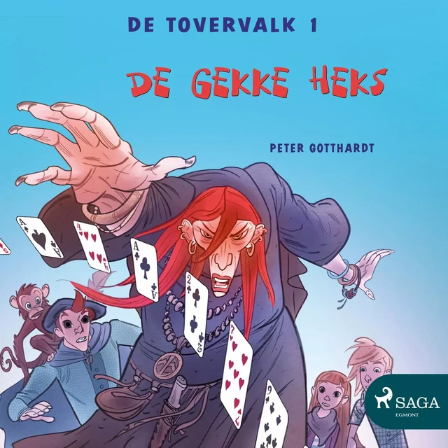 De tovervalk 1 - De gekke heks - Peter Gotthardt - Saga Egmont International