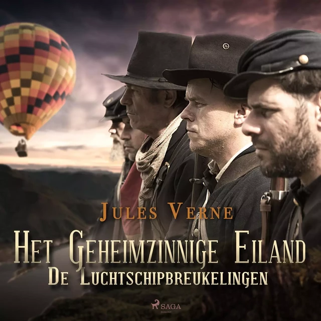 Het Geheimzinnige Eiland De Luchtschipbreukelingen - Jules Verne - Saga Egmont International