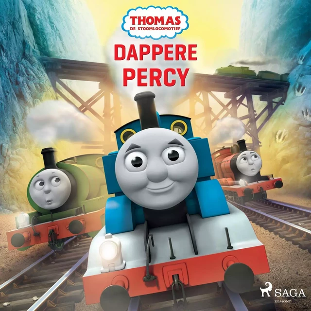 Thomas de Stoomlocomotief - Dappere Percy -  Mattel - Saga Egmont International