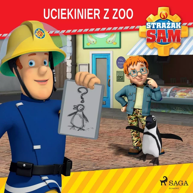 Strażak Sam - Uciekinier z zoo -  Mattel - Saga Egmont International