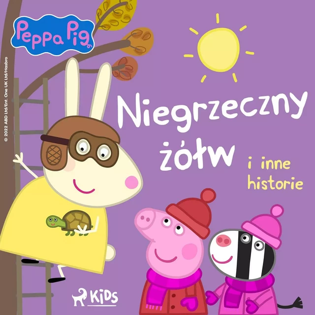 Świnka Peppa - Niegrzeczny żółw i inne historie - Mark Baker, Neville Astley - Saga Egmont International