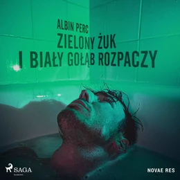 Zielony żuk i biały gołąb rozpaczy