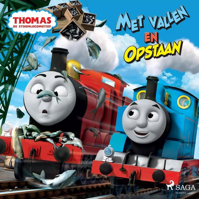 Thomas de Stoomlocomotief - Met vallen en opstaan -  Mattel - Saga Egmont International