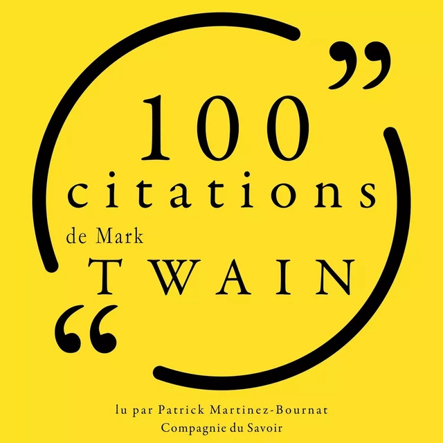 100 citations de Mark Twain - Mark Twain - Saga Egmont French