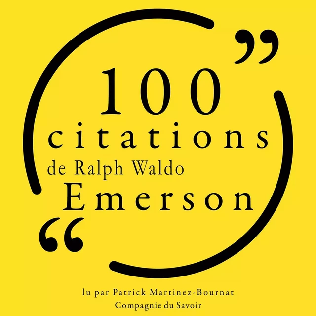 100 citations de Ralph Waldo Emerson - Ralph Waldo Emerson - Saga Egmont French