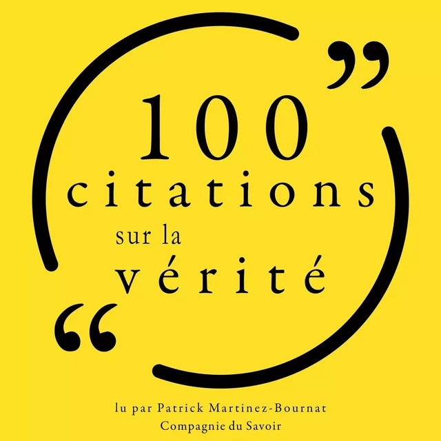 100 citations sur la vérité -  Various - Saga Egmont French