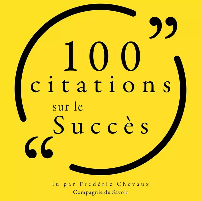 100 citations sur le succès -  Various - Saga Egmont French