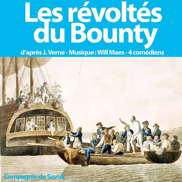 Les Révoltés du Bounty - Jules Verne - Saga Egmont French