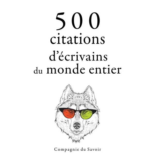 500 citations d'écrivains du monde entier - Oscar Wilde, Anton Tchekhov, Marcel Proust, William Shakespeare, Miguel de Cervantès - Saga Egmont French