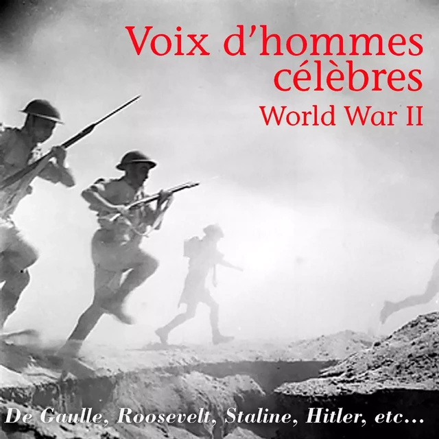 Les Voix des hommes célèbres -  Various - Saga Egmont French