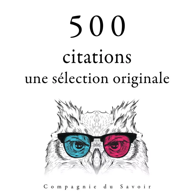 500 citations : une sélection originale - Carl Jung, Albert Einstein, Anne Frank, Marc Aurèle, Leonard de Vinci - Saga Egmont French