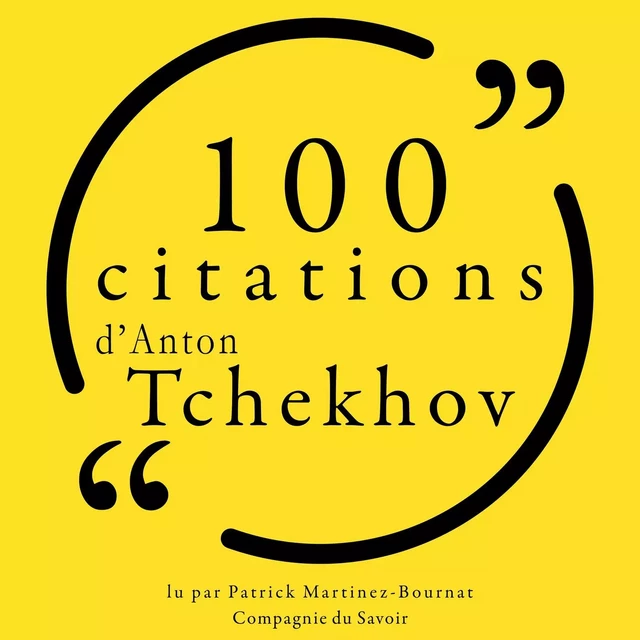 100 citations d'Anton Tchekhov - Anton Tchekhov - Saga Egmont French