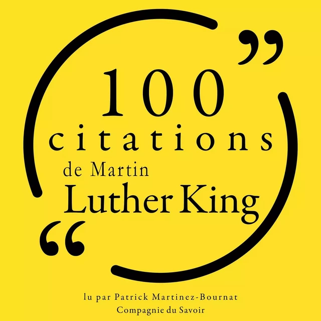 100 citations de Martin Luther King Jr. - Martin Luther King - Saga Egmont French