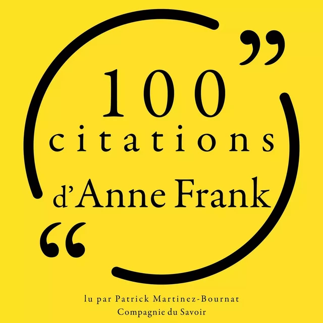 100 citations d'Anne Frank - Anne Frank - Saga Egmont French