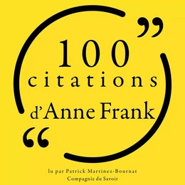 100 citations d'Anne Frank