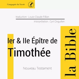 Première et deuxième épître à Timothée