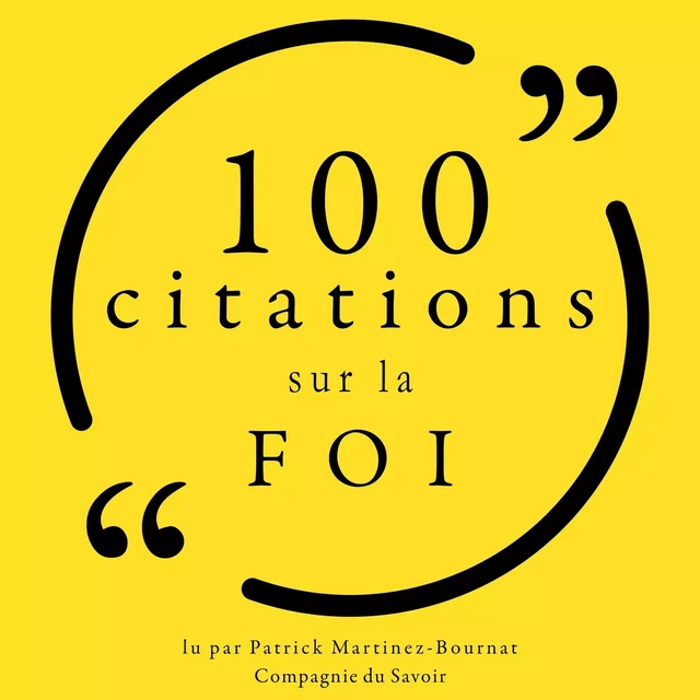 100 citations sur la foi -  Various - Saga Egmont French