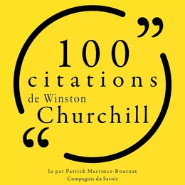 100 citations de Winston Churchill