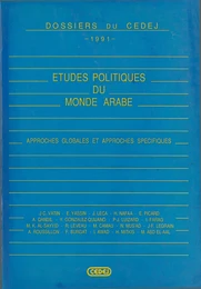 Études politiques du monde arabe