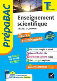 Prépabac - Enseignement scientifique Tle générale - Bac 2025