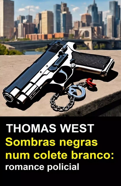 Sombras negras num colete branco: romance policial - Thomas West - Bathranor Books