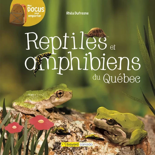 Reptiles et amphibiens du Québec - Rhéa Dufresne - Bayard Canada Livres