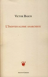 L'INDIVIDUALISME ANARCHISTE