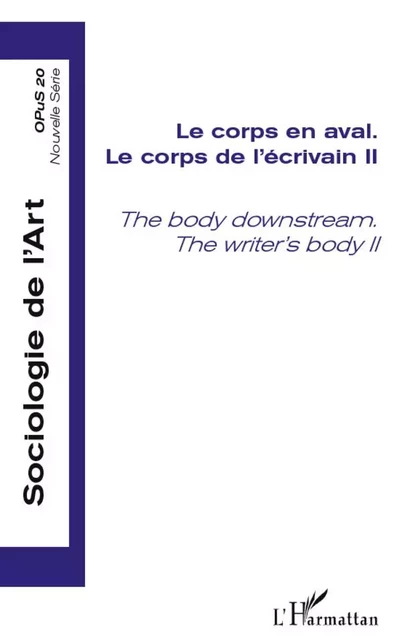 Le corps en aval - Paul Dirkx - Editions L'Harmattan