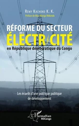 Réforme du secteur de l'électricité en République démocratique du Congo