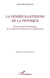 La pensée kantienne de la physique