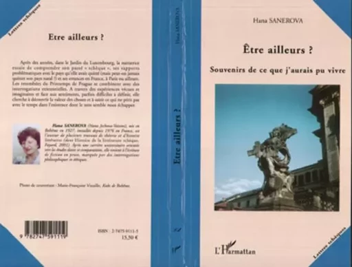 Etre ailleurs? - Hana SARANOVA - Editions L'Harmattan