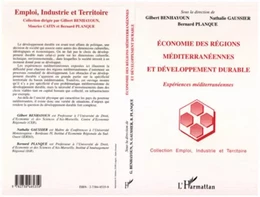 ECONOMIE DES RÉGIONS MÉDITERRANÉENNES ET DÉVELOPPEMENT DURABLE