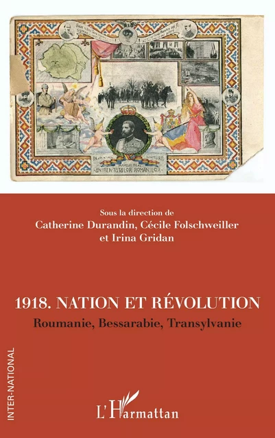 1918. Nation et révolutions - Catherine Durandin, Irina Gridan, Cécile Folschweiller - Editions L'Harmattan